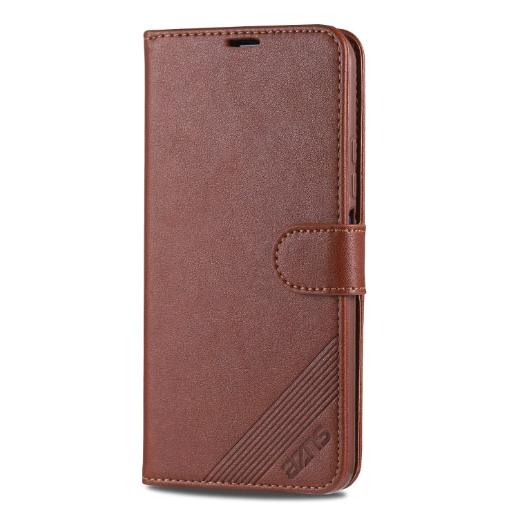 For Huawei Honor 20 Pro AZNS Sheepskin Texture Horizontal Flip Leather Case with Holder & Card Slots & Wallet