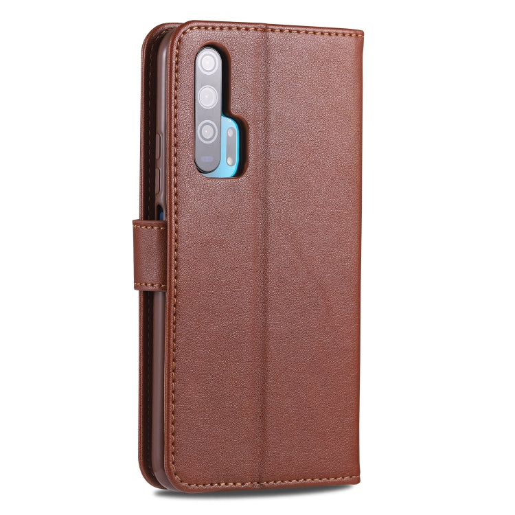 For Huawei Honor 20 Pro AZNS Sheepskin Texture Horizontal Flip Leather Case with Holder & Card Slots & Wallet