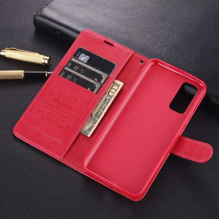 For Huawei Honor 30 / 30 Pro AZNS Sheepskin Texture Horizontal Flip Leather Case with Holder & Card Slots & Wallet