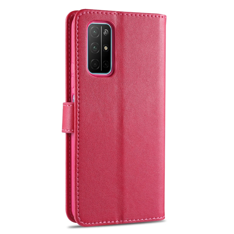 For Huawei Honor 30S AZNS Sheepskin Texture Horizontal Flip Leather Case with Holder & Card Slots & Wallet