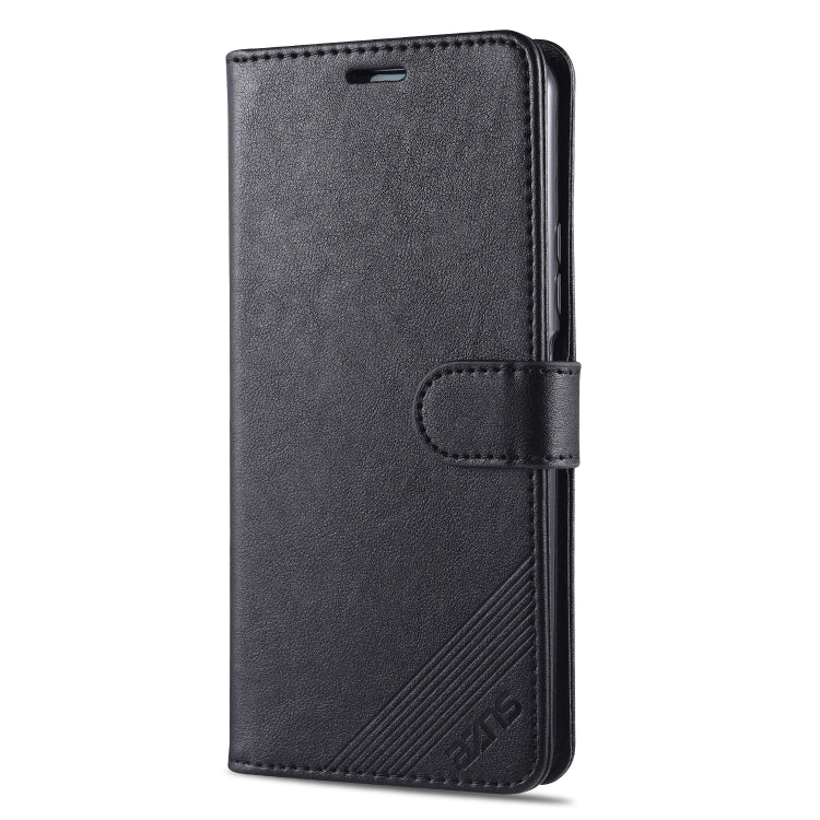 For Huawei Honor 30S AZNS Sheepskin Texture Horizontal Flip Leather Case with Holder & Card Slots & Wallet