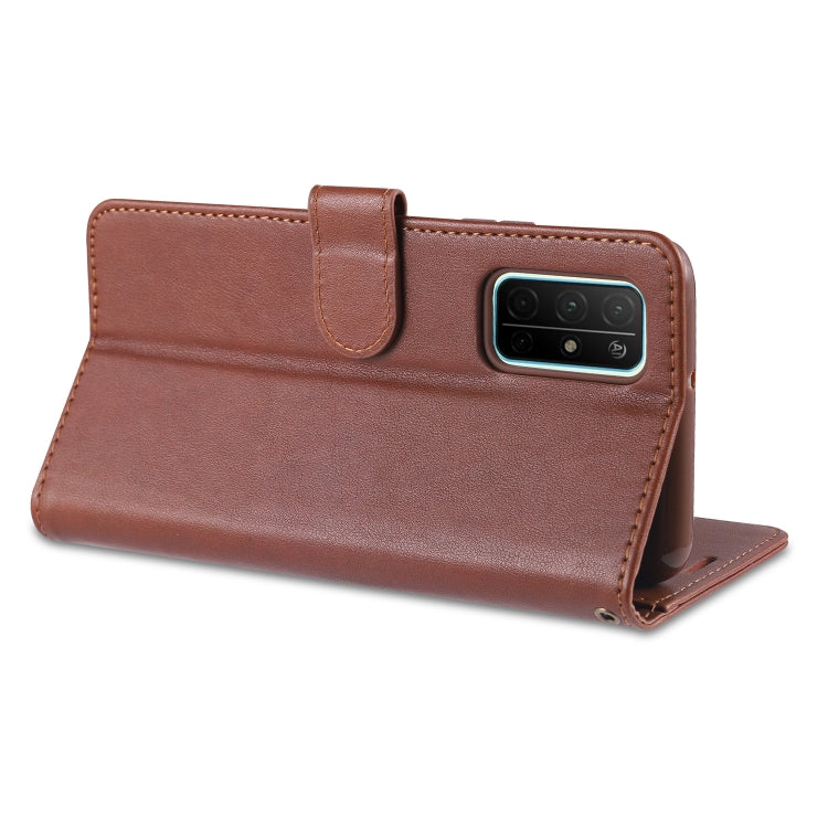 For Huawei Honor 30S AZNS Sheepskin Texture Horizontal Flip Leather Case with Holder & Card Slots & Wallet