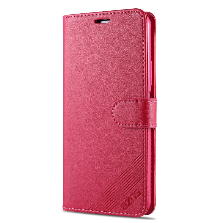 For Huawei Honor V30 AZNS Sheepskin Texture Horizontal Flip Leather Case with Holder & Card Slots & Wallet