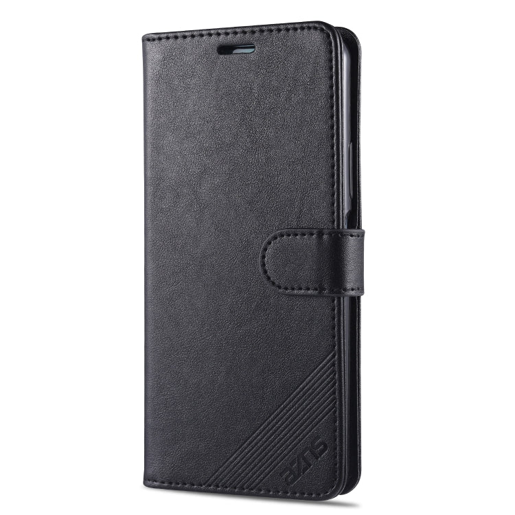 For Huawei Honor V30 AZNS Sheepskin Texture Horizontal Flip Leather Case with Holder & Card Slots & Wallet