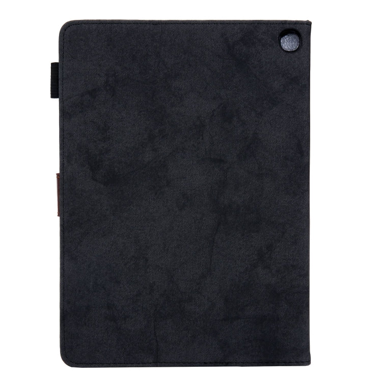 For Amazon Fire Max 11 2023 Cloth Texture Leather Smart Tablet Case