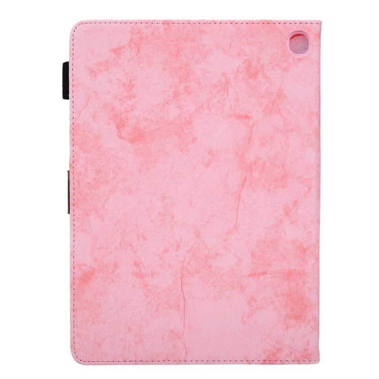 For Amazon Fire Max 11 2023 Cloth Texture Leather Smart Tablet Case