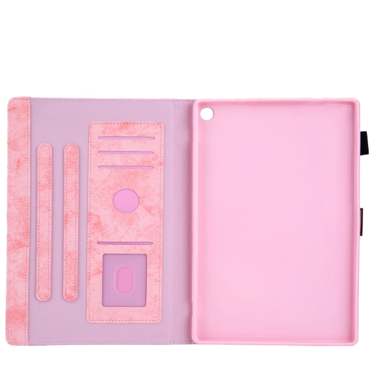 For Amazon Fire Max 11 2023 Cloth Texture Leather Smart Tablet Case