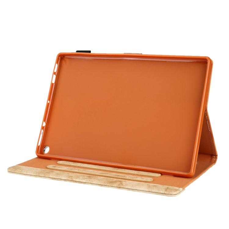 For Amazon Fire Max 11 2023 Cloth Texture Leather Smart Tablet Case