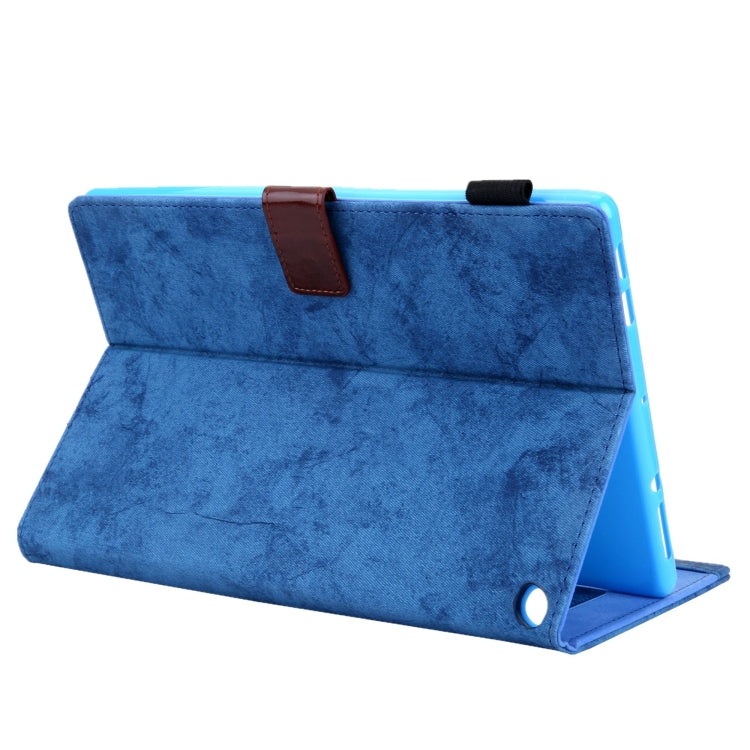 For Amazon Fire Max 11 2023 Cloth Texture Leather Smart Tablet Case