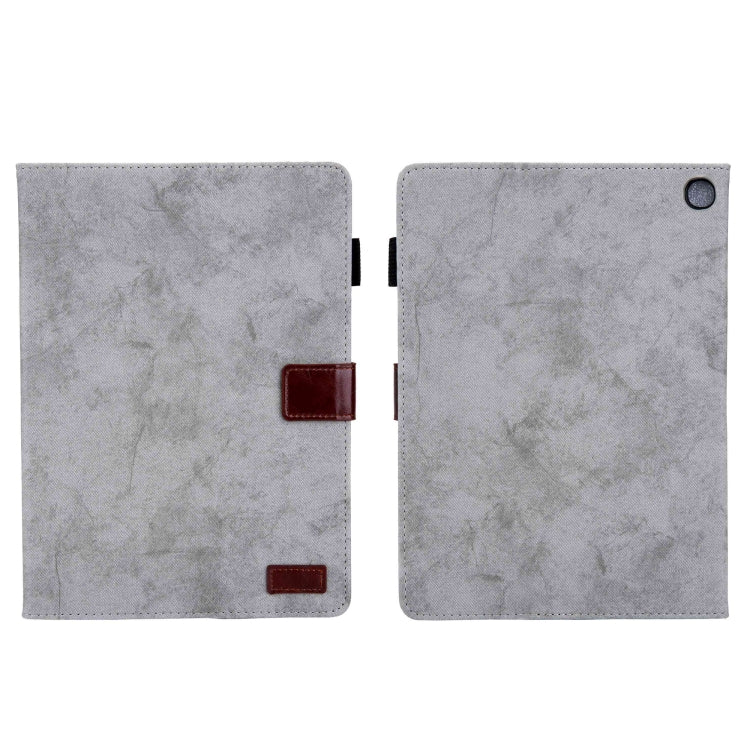 For Amazon Fire Max 11 2023 Cloth Texture Leather Smart Tablet Case