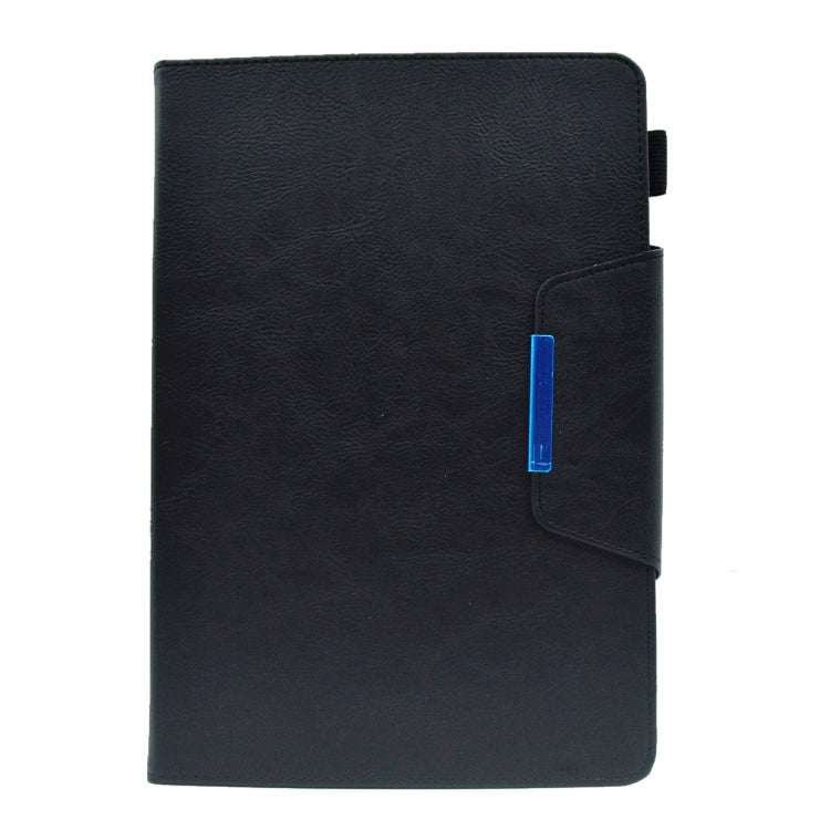 For Amazon Fire Max 11 2023 Suede Cross Texture Magnetic Clasp Leather Tablet Case