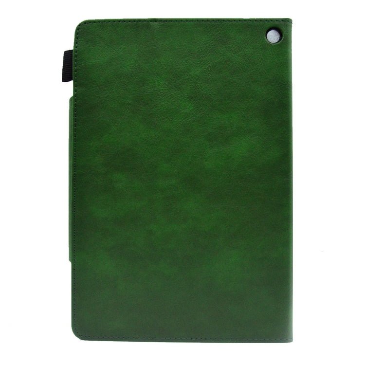 For Amazon Fire Max 11 2023 Suede Cross Texture Magnetic Clasp Leather Tablet Case