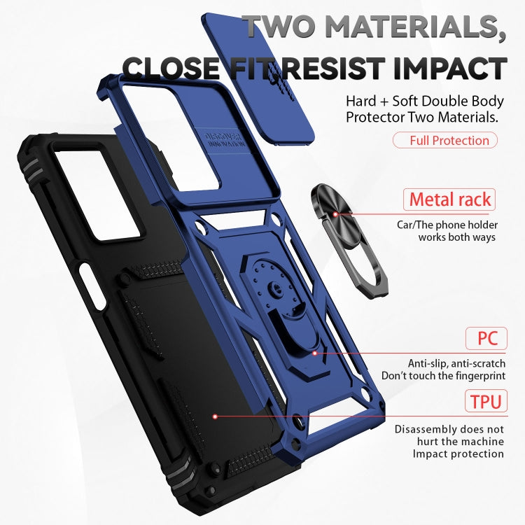 For OPPO A57 Sliding Camshield Holder Phone Case