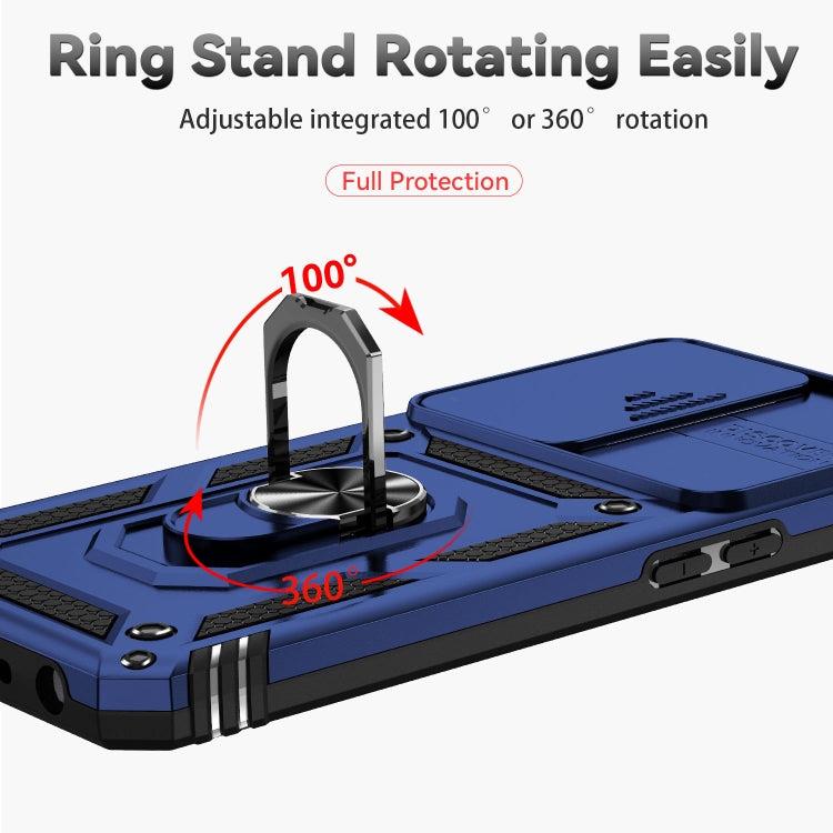 For OPPO A57 Sliding Camshield Holder Phone Case