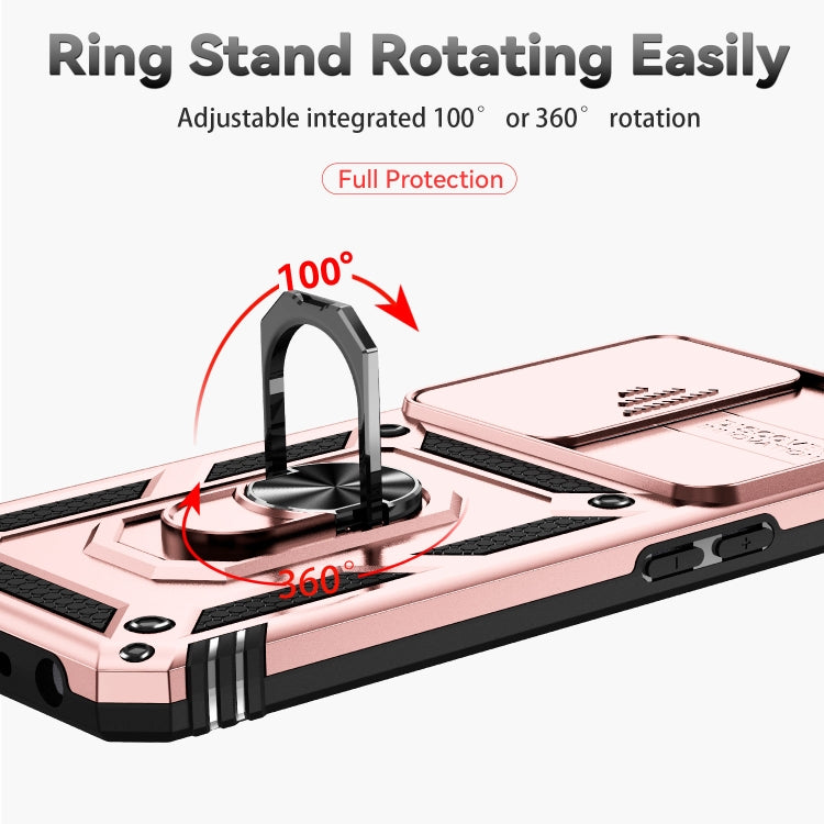 For OPPO A57 Sliding Camshield Holder Phone Case