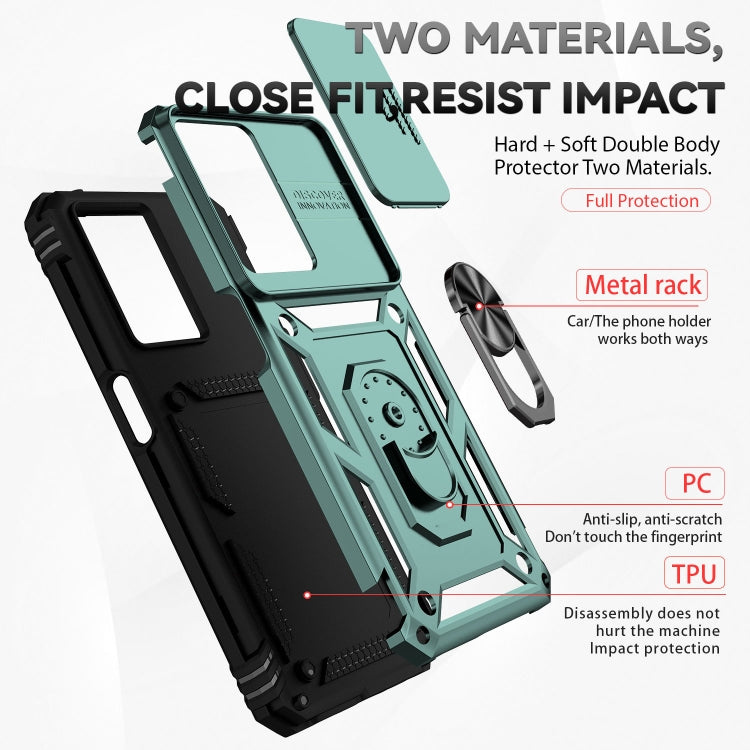 For OPPO A57 Sliding Camshield Holder Phone Case