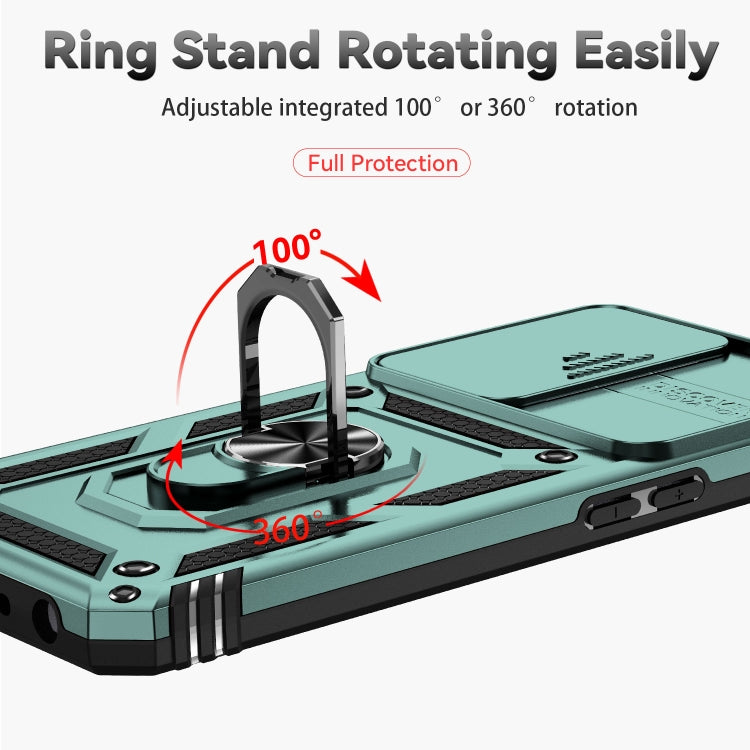 For OPPO A57 Sliding Camshield Holder Phone Case