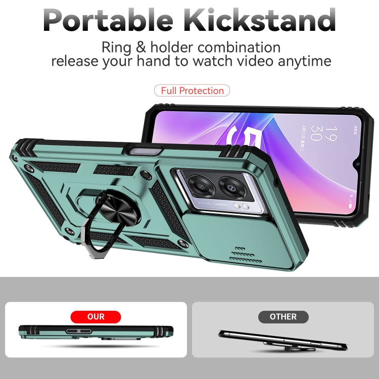 For OPPO A57 Sliding Camshield Holder Phone Case