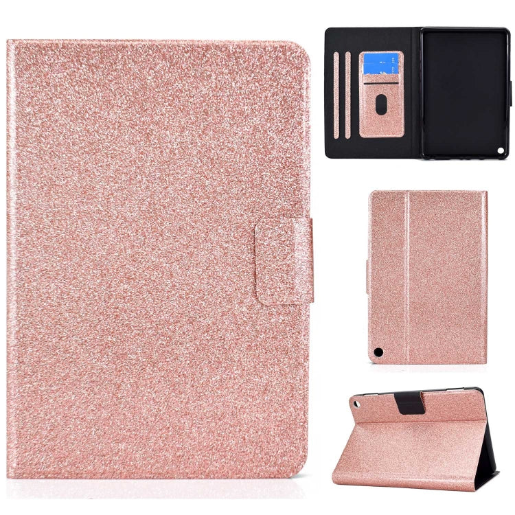 For Amazon Fire Max 11 2023 Glitter Powder Smart Leather Tablet Case