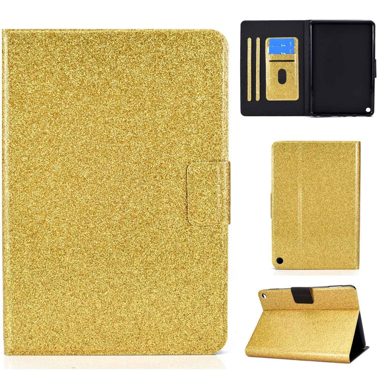 For Amazon Fire Max 11 2023 Glitter Powder Smart Leather Tablet Case