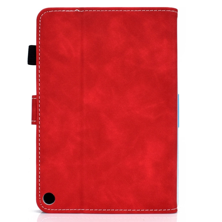 For Amazon Fire Max 11 2023 Cowhide Texture Smart Leather Tablet Case