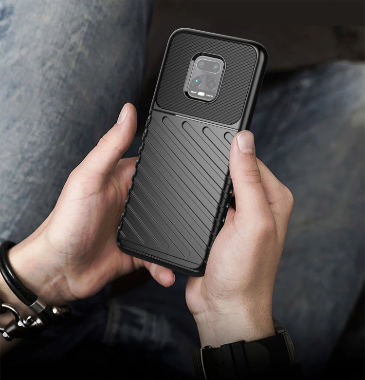 For Xiaomi Redmi 10X Pro 5G Thunderbolt Shockproof TPU Protective Soft Case