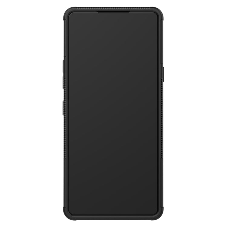 For LG Stylo 6 Tire Texture Shockproof TPU+PC Protective Case with Holder