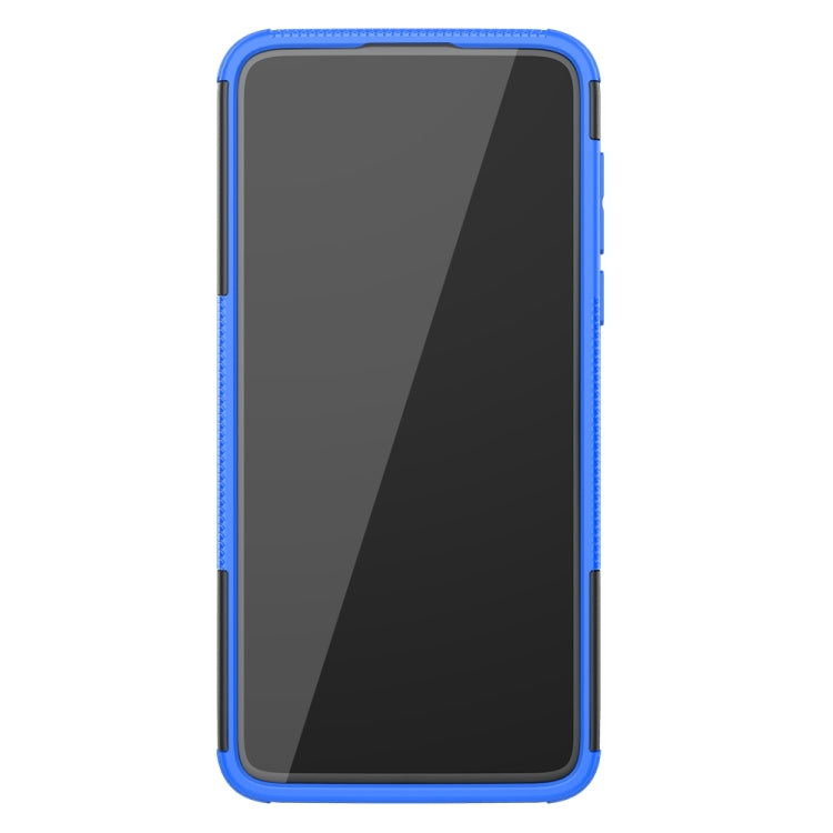 For Motorola Moto G Stylus Tire Texture Shockproof TPU+PC Protective Case with Holder