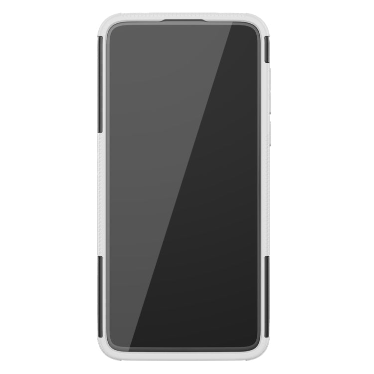 For Motorola Moto G Stylus Tire Texture Shockproof TPU+PC Protective Case with Holder