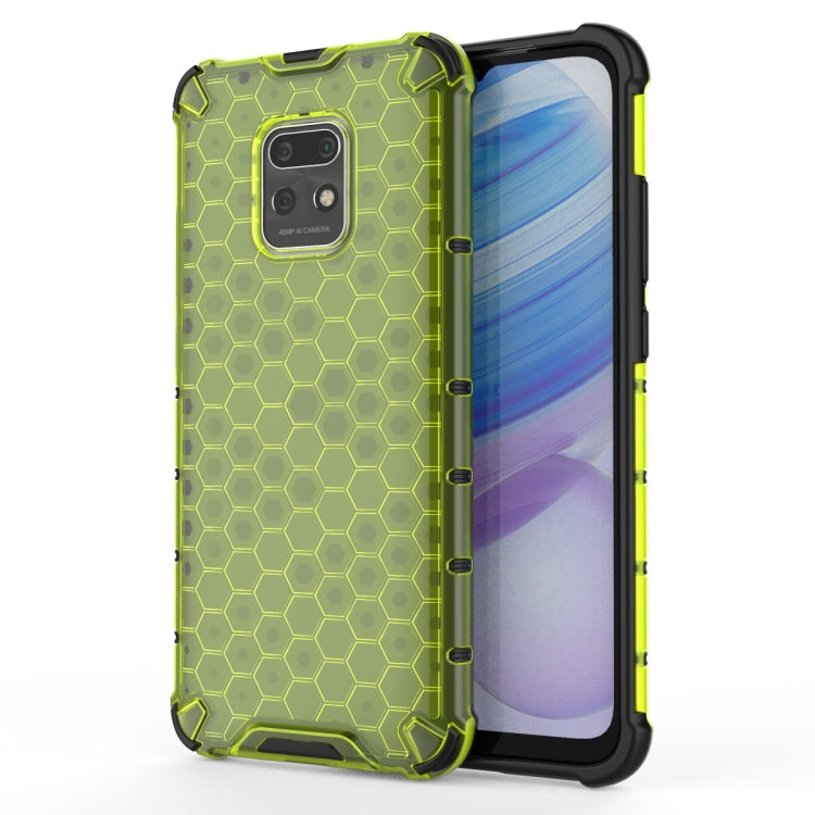 For Xiaomi Redmi 10X 5G Shockproof Honeycomb PC + TPU Protective Case
