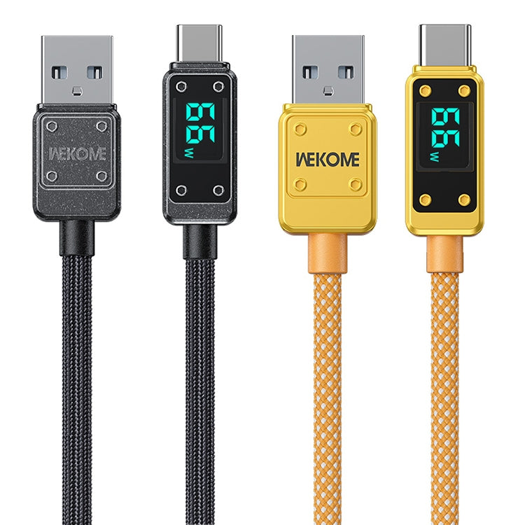 WK WDC-06a 6A USB to USB-C/Type-C Digital Display Data Cable, Length: 1m