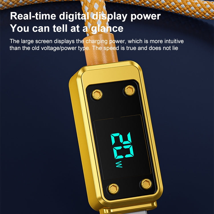 WK WDC-06a 6A USB to USB-C/Type-C Digital Display Data Cable, Length: 1m