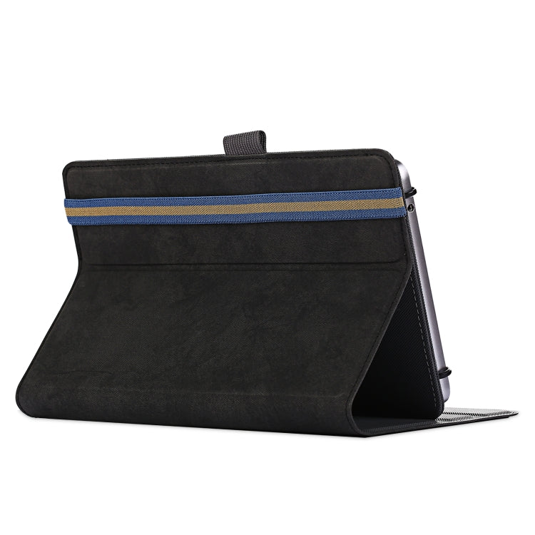 For 7-8 inch Marble Cloth Texture Horizontal Flip Universal Tablet PC Leather Case with Pen Slot & Holder