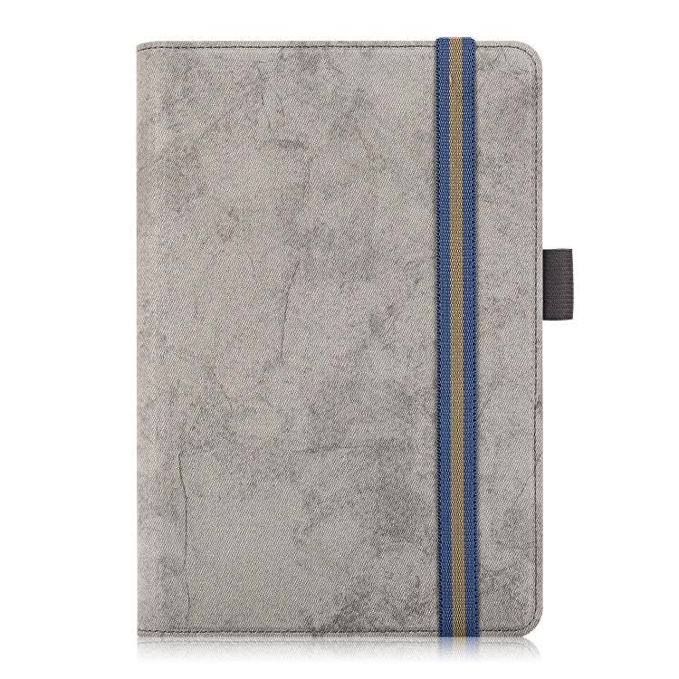 For 7-8 inch Marble Cloth Texture Horizontal Flip Universal Tablet PC Leather Case with Pen Slot & Holder