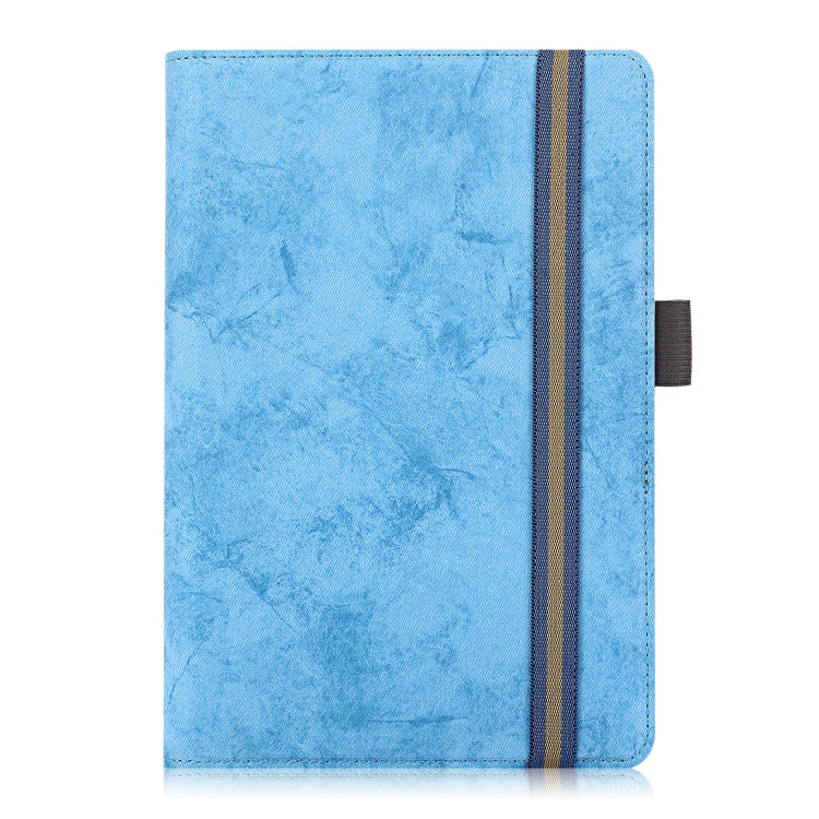 For 7-8 inch Marble Cloth Texture Horizontal Flip Universal Tablet PC Leather Case with Pen Slot & Holder