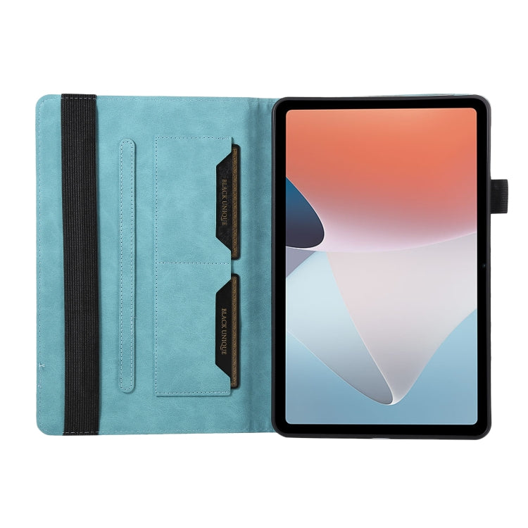 For OPPO Pad Air Lucky Bamboo Pattern Leather Tablet Case