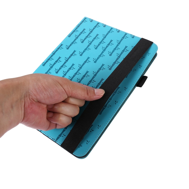 For OPPO Pad Air Lucky Bamboo Pattern Leather Tablet Case