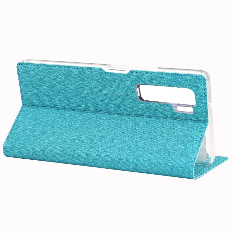 For Huawei nova7 SE / P40 Lite 5G ViLi Shockproof TPU + PU Horizontal Flip Protective Case with Card Slot & Holder