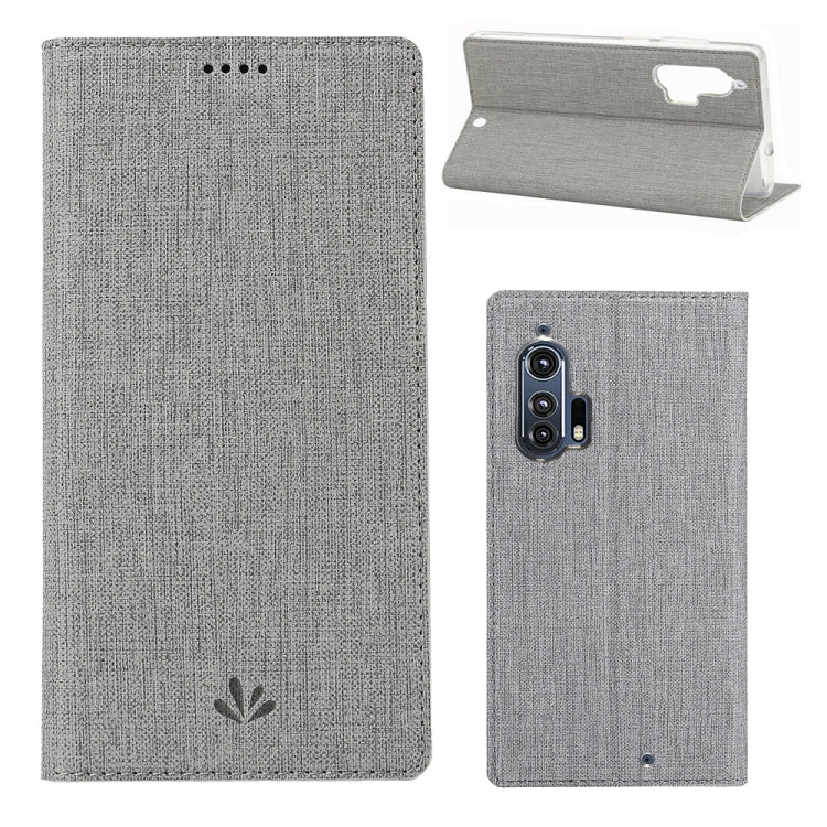 For Motorola Moto Edge+ ViLi Shockproof TPU + PU Horizontal Flip Protective Case with Card Slot & Holder