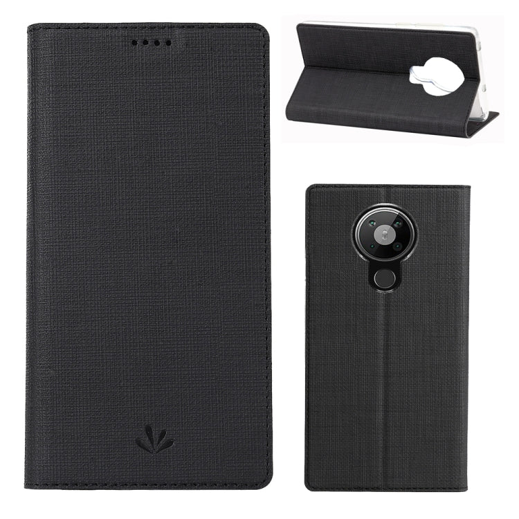 For Nokia 5.3 ViLi Shockproof TPU + PU Horizontal Flip Protective Case with Card Slot & Holder