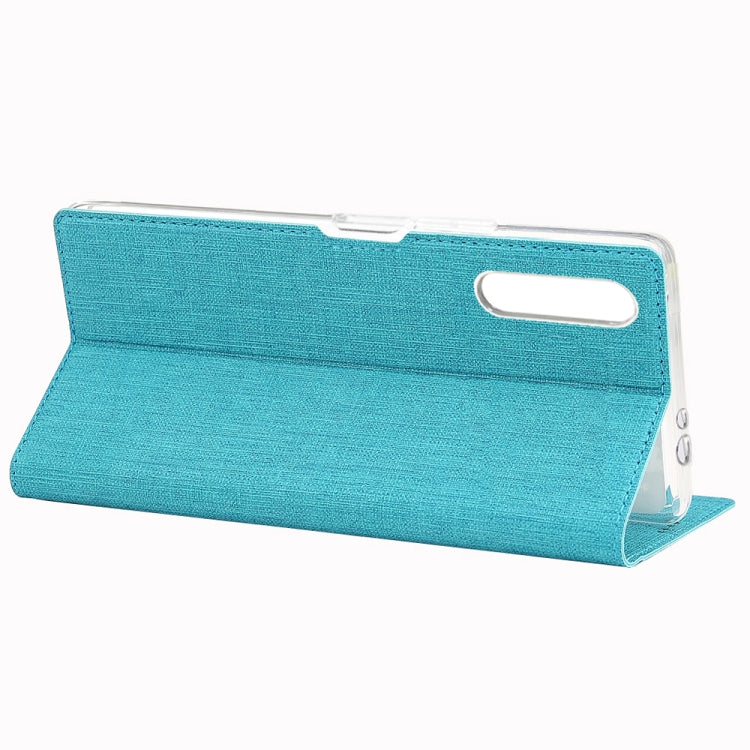 For Sony Xperia L4 ViLi Shockproof TPU + PU Horizontal Flip Protective Case with Card Slot & Holder