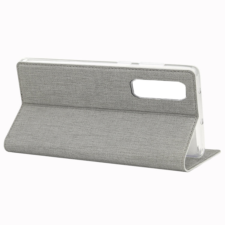 For Xiaomi Mi Note10 Lite ViLi Shockproof TPU + PU Horizontal Flip Protective Case with Card Slot & Holder