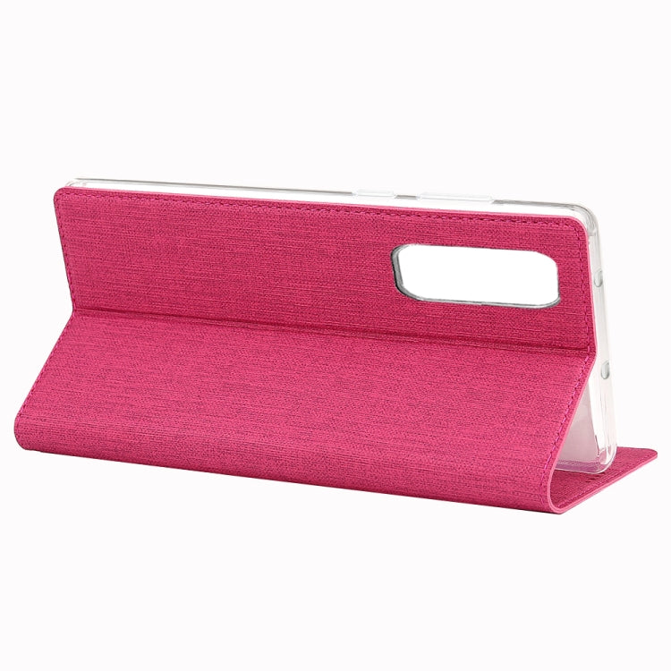 For Xiaomi Mi Note10 Lite ViLi Shockproof TPU + PU Horizontal Flip Protective Case with Card Slot & Holder