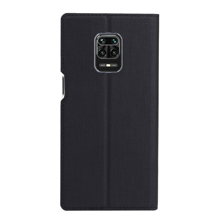 For Xiaomi Redmi Note 9 Pro / Note 9S / Note 9 Pro Max ViLi Shockproof TPU + PU Horizontal Flip Protective Case with Card Slot & Holder