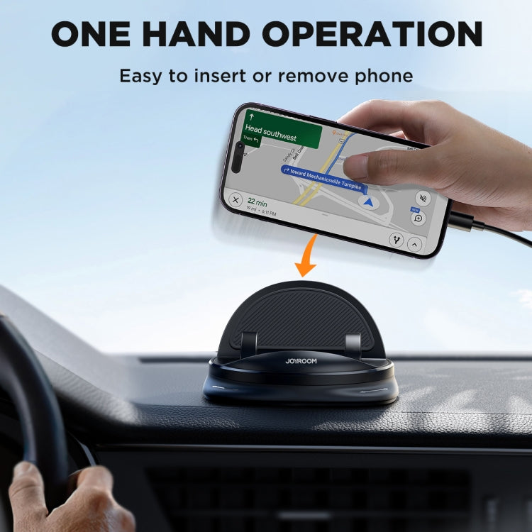 JOYROOM JR-ZS354 360 Degrees Rotatable Dashboard Car Phone Holder(Black)
