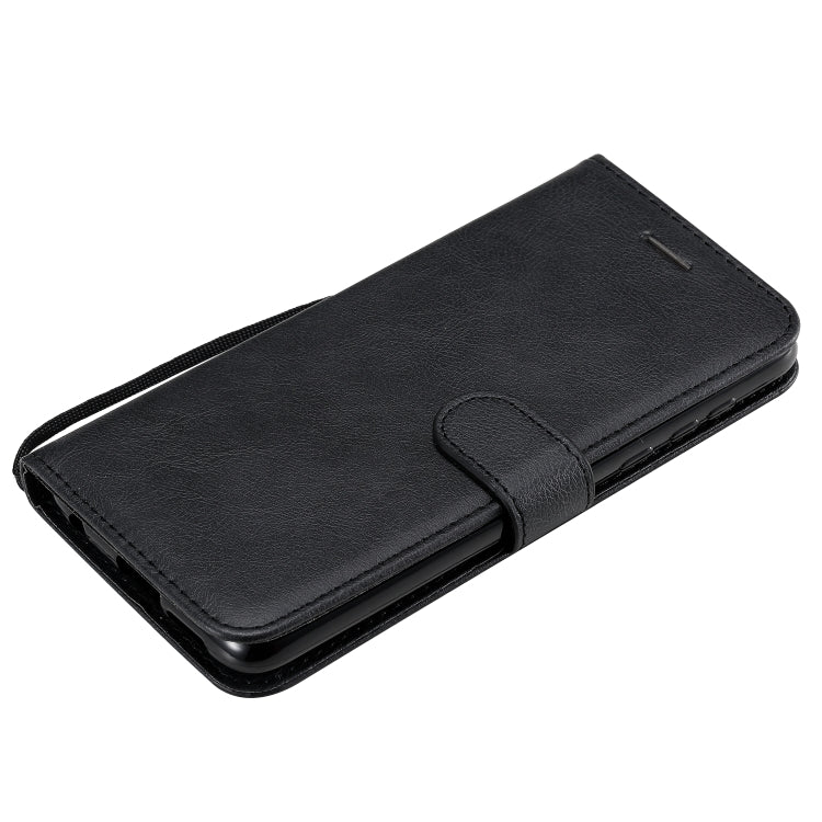 For Motorola Moto G Power Solid Color Horizontal Flip Protective Leather Case with Holder & Card Slots & Wallet & Lanyard