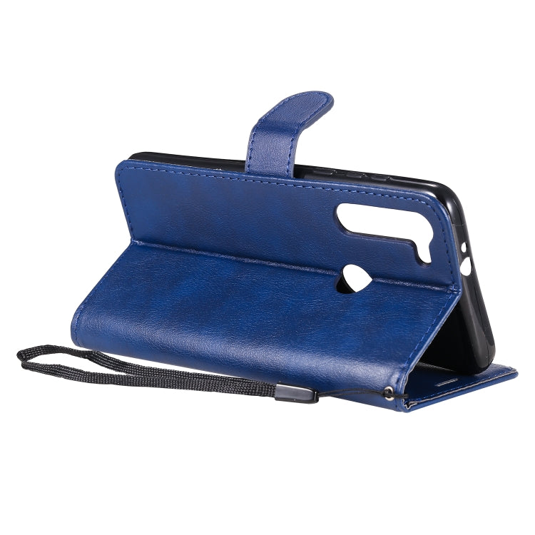 For Motorola Moto G8 Power Solid Color Horizontal Flip Protective Leather Case with Holder & Card Slots & Wallet & Lanyard