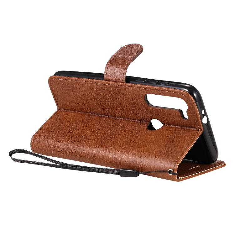 For Motorola Moto G8 Power Solid Color Horizontal Flip Protective Leather Case with Holder & Card Slots & Wallet & Lanyard