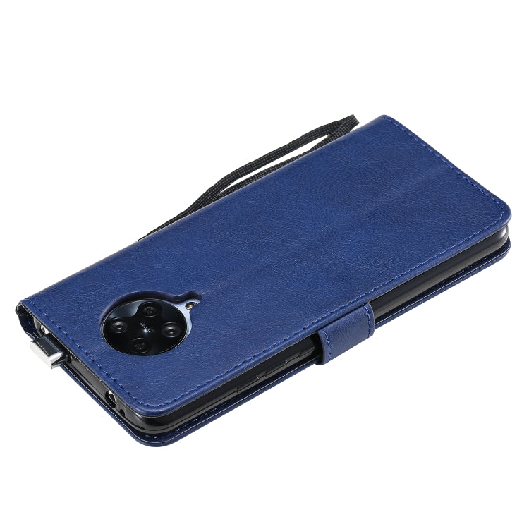 For Xiaomi Redmi K30 Pro Solid Color Horizontal Flip Protective Leather Case with Holder & Card Slots & Wallet & Lanyard