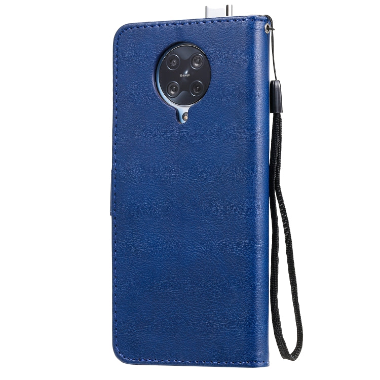 For Xiaomi Redmi K30 Pro Solid Color Horizontal Flip Protective Leather Case with Holder & Card Slots & Wallet & Lanyard